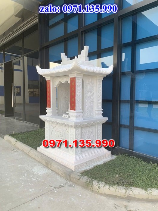 am thờ thần linh, am để tro cốt, am thờ trước nhà, kích thước am thờ, giá bán am thờ,