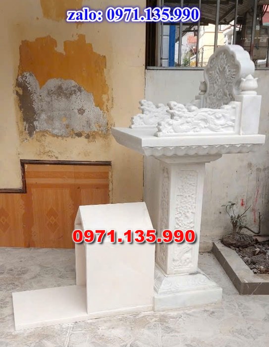 bàn thờ bằng đá, giá bán cây hương đá, kích thước cây hương đá, bàn thờ thần linh, bàn thờ nghĩa trang,