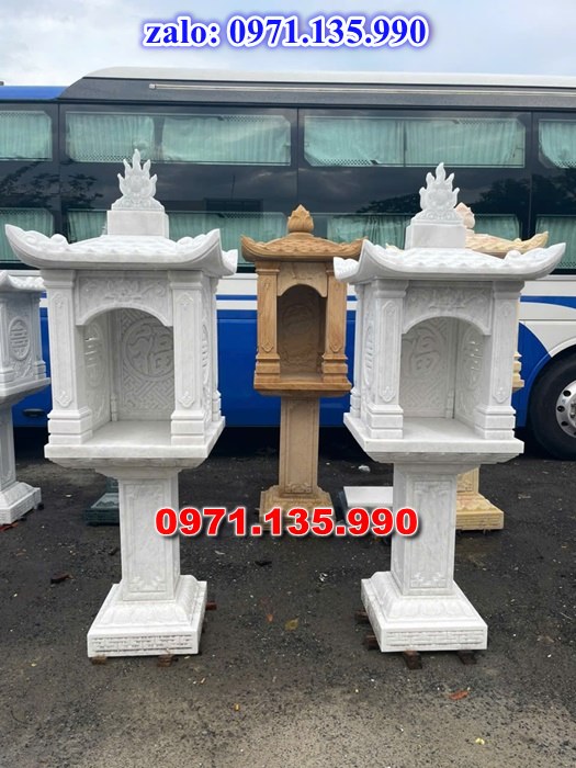 am thờ thần linh, am để tro cốt, am thờ trước nhà, kích thước am thờ, giá bán am thờ,