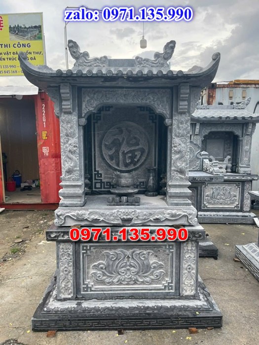 am thờ thần linh, am để tro cốt, am thờ trước nhà, kích thước am thờ, giá bán am thờ,