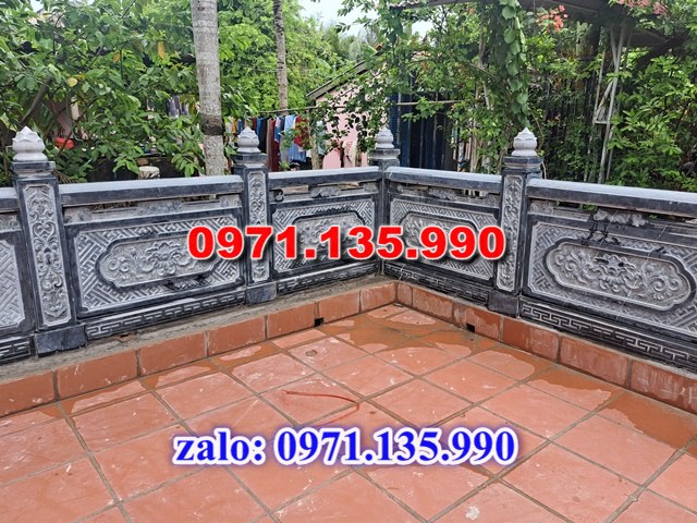 lan can đá, hàng rào đá, tường bao đá, giá bán lan can hàng rào đá, kích thước tường bao hàng rào đá, báo giá nơi bán lan can đá,