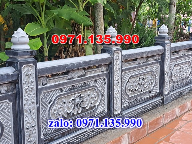 lan can đá, hàng rào đá, tường bao đá, giá bán lan can hàng rào đá, kích thước tường bao hàng rào đá, báo giá nơi bán lan can đá,