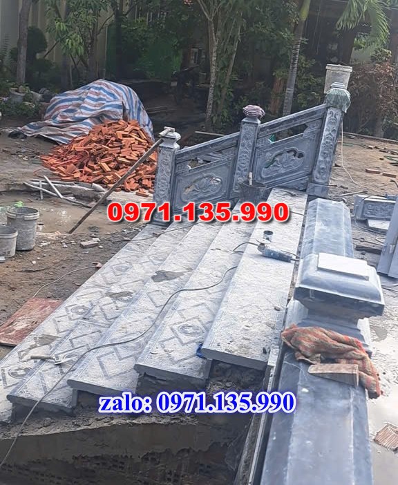 lan can đá, hàng rào đá, tường bao đá, giá bán lan can hàng rào đá, kích thước tường bao hàng rào đá, báo giá nơi bán lan can đá,