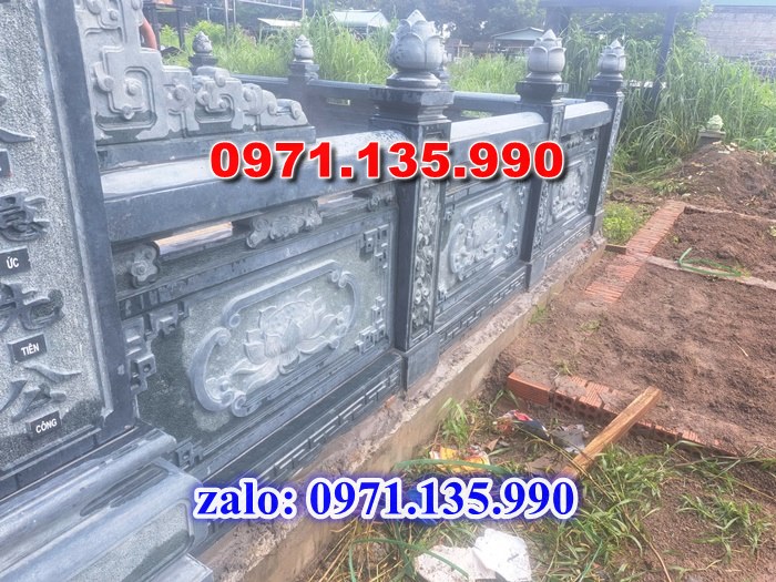 lan can đá, hàng rào đá, tường bao đá, giá bán lan can hàng rào đá, kích thước tường bao hàng rào đá, báo giá nơi bán lan can đá,