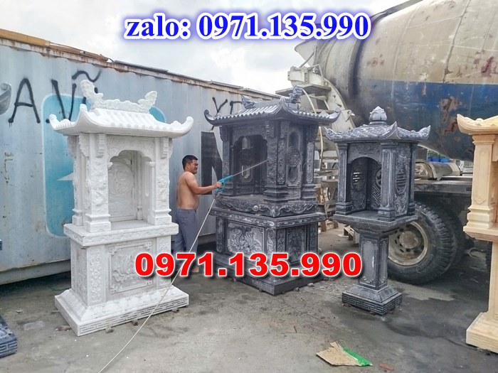 am thờ thần linh, am để tro cốt, am thờ trước nhà, kích thước am thờ, giá bán am thờ,