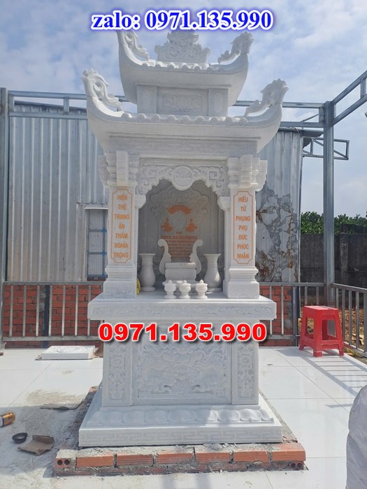 am thờ thần linh, am để tro cốt, am thờ trước nhà, kích thước am thờ, giá bán am thờ,