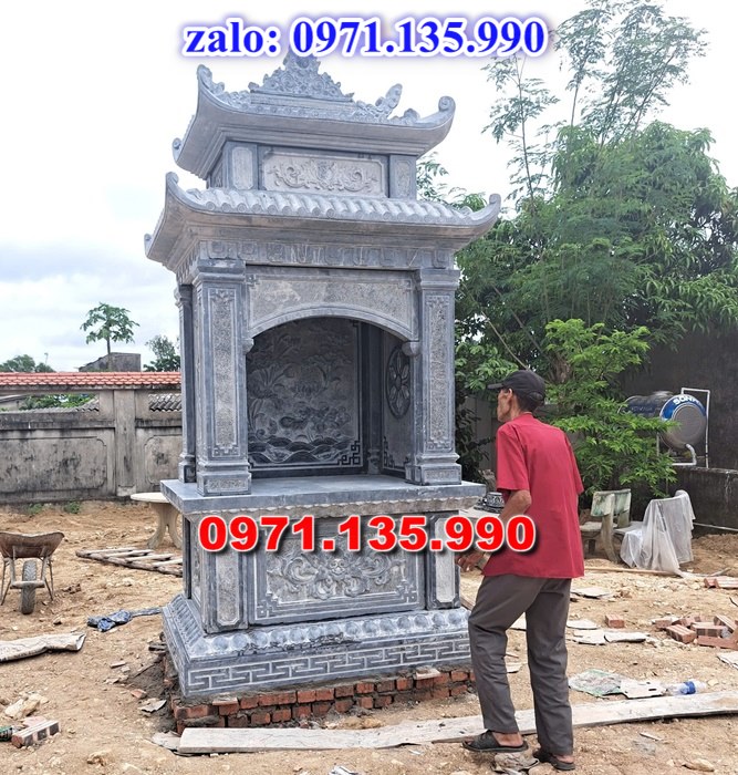 am thờ thần linh, am để tro cốt, am thờ trước nhà, kích thước am thờ, giá bán am thờ,
