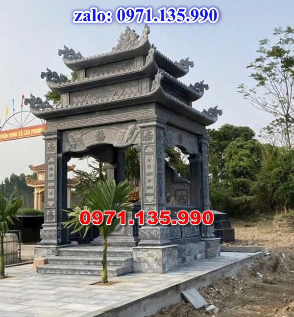 am thờ thần linh, am để tro cốt, am thờ trước nhà, kích thước am thờ, giá bán am thờ,