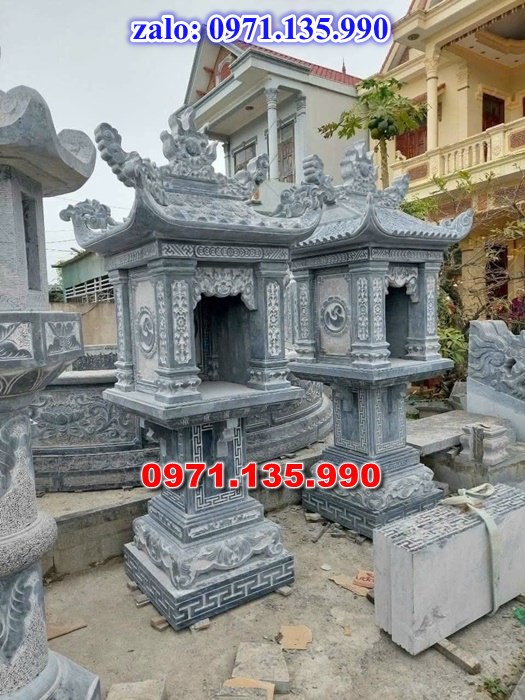 am thờ thần linh, am để tro cốt, am thờ trước nhà, kích thước am thờ, giá bán am thờ,