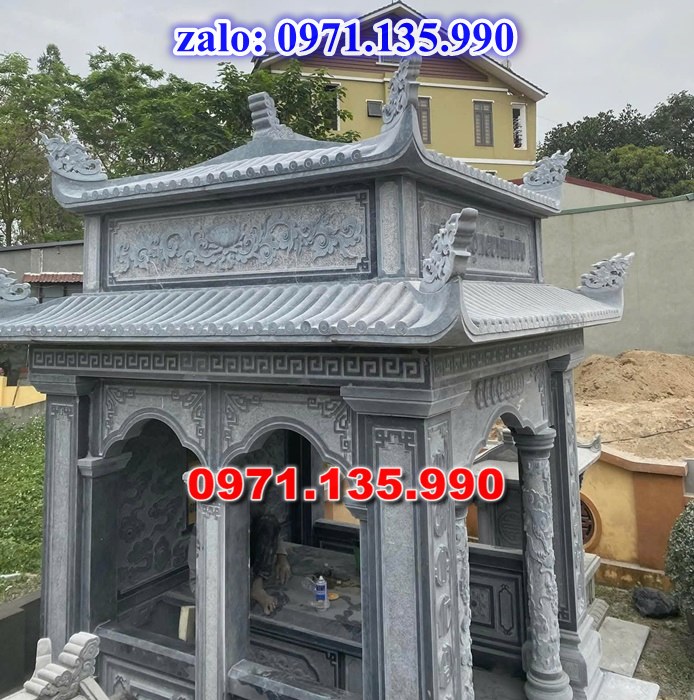 mộ tháp đá, bảo tháp đá, mộ tháp đá lục giác, mộ tháp đá để thờ tro cốt, giá bán mộ tháp bằng đá, thiết kế kích thước xây mộ tháp, 