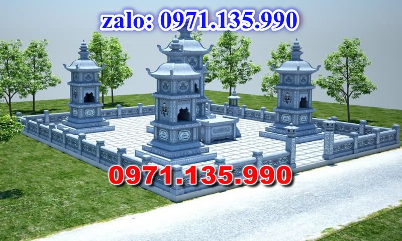 mộ tháp đá, bảo tháp đá, mộ tháp đá lục giác, mộ tháp đá để thờ tro cốt, giá bán mộ tháp bằng đá, thiết kế kích thước xây mộ tháp, 