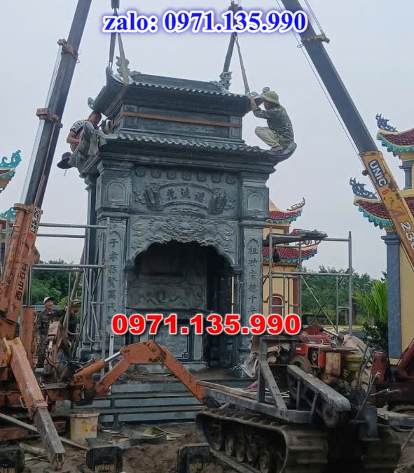 mộ tháp đá, bảo tháp đá, mộ tháp đá lục giác, mộ tháp đá để thờ tro cốt, giá bán mộ tháp bằng đá, thiết kế kích thước xây mộ tháp,