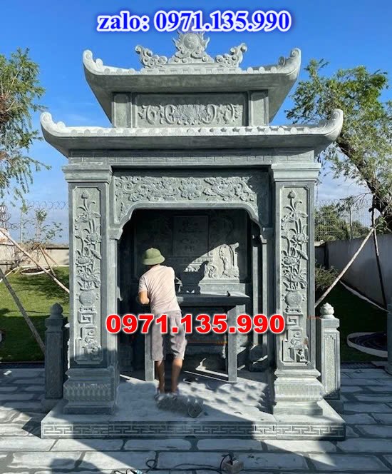 mộ tháp đá, bảo tháp đá, mộ tháp đá lục giác, mộ tháp đá để thờ tro cốt, giá bán mộ tháp bằng đá, thiết kế kích thước xây mộ tháp, 