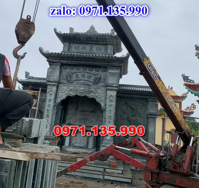 mộ tháp đá, bảo tháp đá, mộ tháp đá lục giác, mộ tháp đá để thờ tro cốt, giá bán mộ tháp bằng đá, thiết kế kích thước xây mộ tháp,