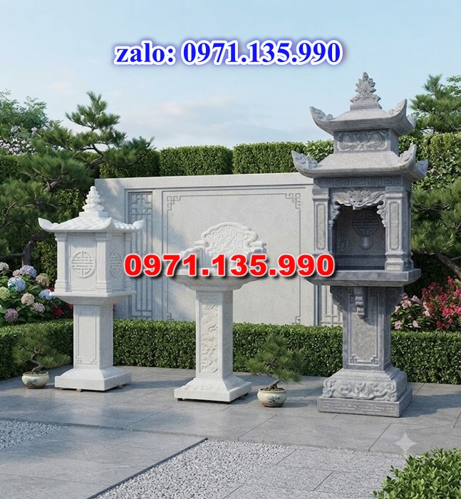 bàn thờ thiên địa, bàn thờ ông thiên, bàn thờ bằng đá, giá bán bàn thờ đá, kích thước bàn thờ đá, bàn thờ thần linh, bàn thờ nghĩa trang,