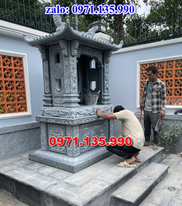 am thờ thần linh, am để tro cốt, am thờ trước nhà, kích thước am thờ, giá bán am thờ,