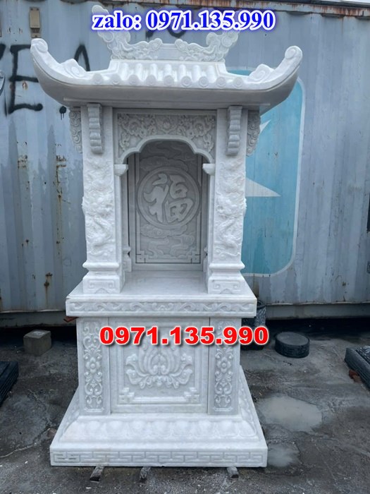 am thờ thần linh, am để tro cốt, am thờ trước nhà, kích thước am thờ, giá bán am thờ,