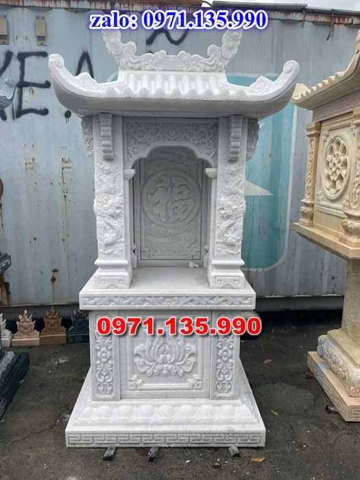 am thờ thần linh, am để tro cốt, am thờ trước nhà, kích thước am thờ, giá bán am thờ,