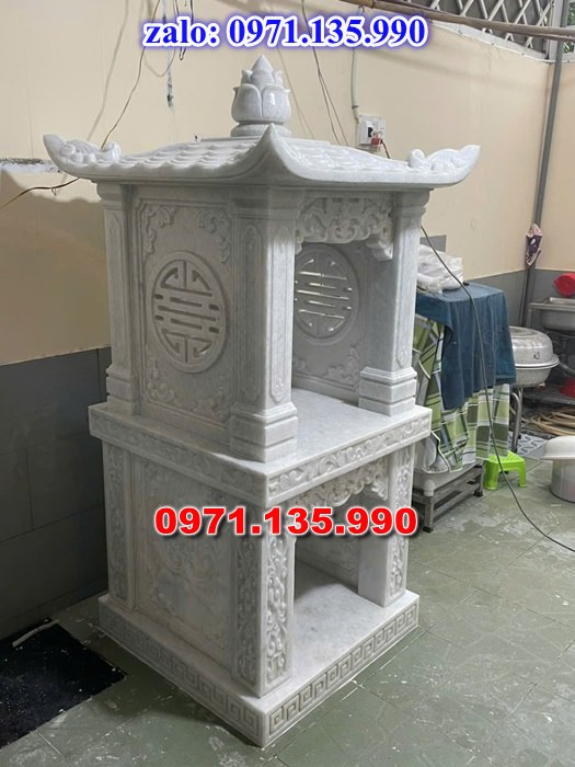 am thờ thần linh, am để tro cốt, am thờ trước nhà, kích thước am thờ, giá bán am thờ,