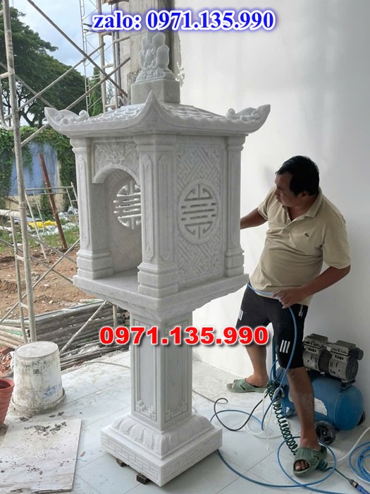 am thờ thần linh, am để tro cốt, am thờ trước nhà, kích thước am thờ, giá bán am thờ,