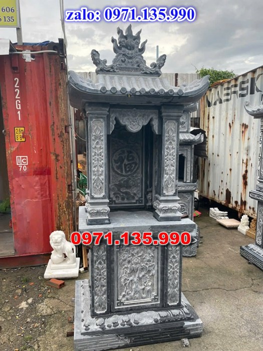 am thờ thần linh, am để tro cốt, am thờ trước nhà, kích thước am thờ, giá bán am thờ,
