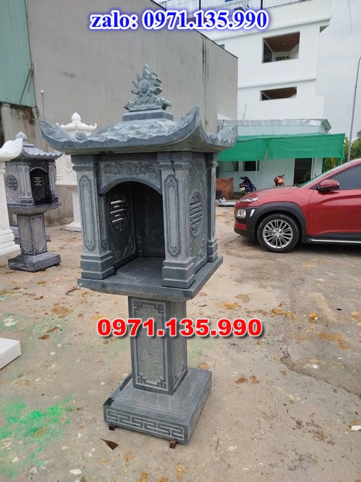 am thờ thần linh, am để tro cốt, am thờ trước nhà, kích thước am thờ, giá bán am thờ,