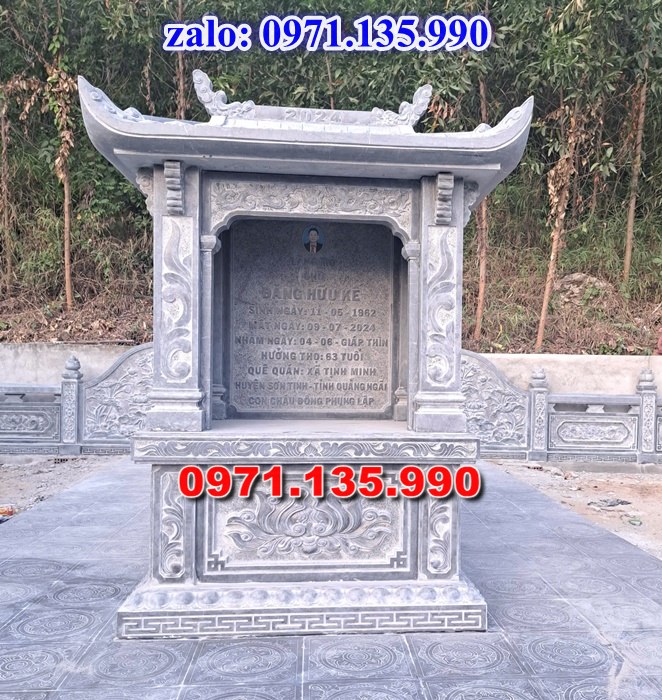 am thờ thần linh, am để tro cốt, am thờ trước nhà, kích thước am thờ, giá bán am thờ,