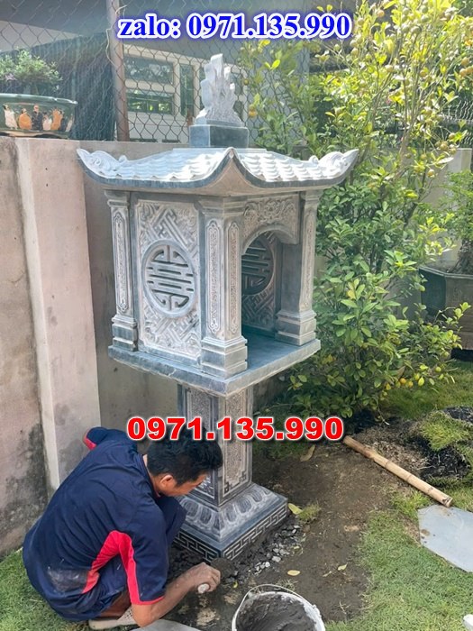 am thờ thần linh, am để tro cốt, am thờ trước nhà, kích thước am thờ, giá bán am thờ,
