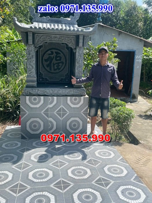 am thờ thần linh, am để tro cốt, am thờ trước nhà, kích thước am thờ, giá bán am thờ,