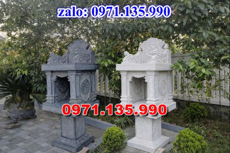 am thờ thần linh, am để tro cốt, am thờ trước nhà, kích thước am thờ, giá bán am thờ,