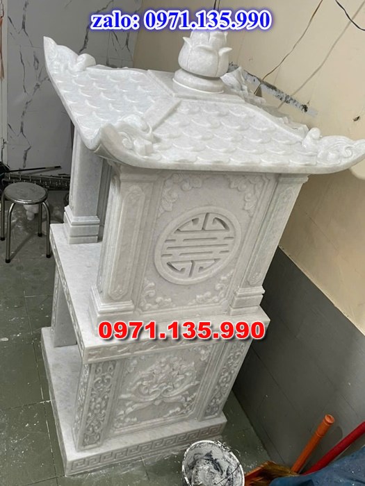 am thờ thần linh, am để tro cốt, am thờ trước nhà, kích thước am thờ, giá bán am thờ,