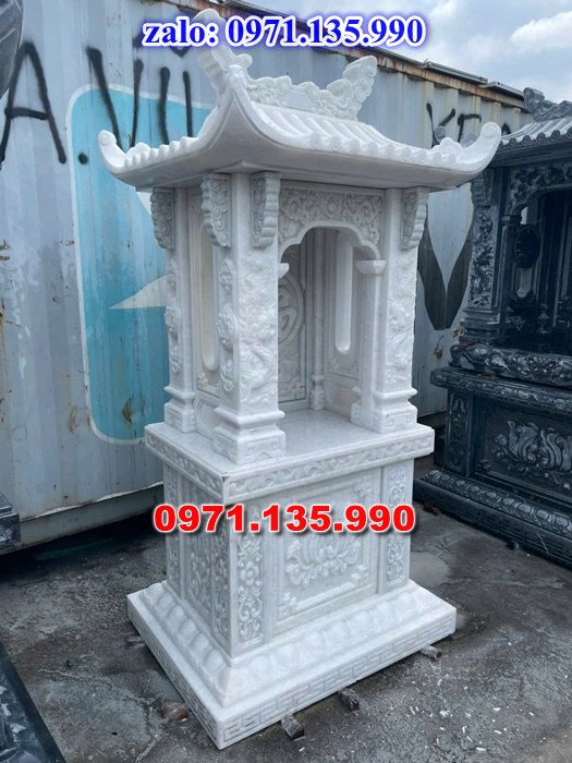 am thờ thần linh, am để tro cốt, am thờ trước nhà, kích thước am thờ, giá bán am thờ,