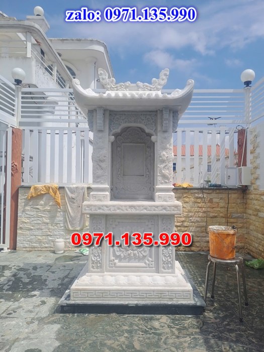 am thờ thần linh, am để tro cốt, am thờ trước nhà, kích thước am thờ, giá bán am thờ,