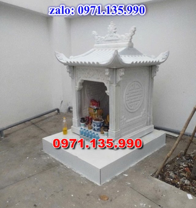 am thờ thần linh, am để tro cốt, am thờ trước nhà, kích thước am thờ, giá bán am thờ,
