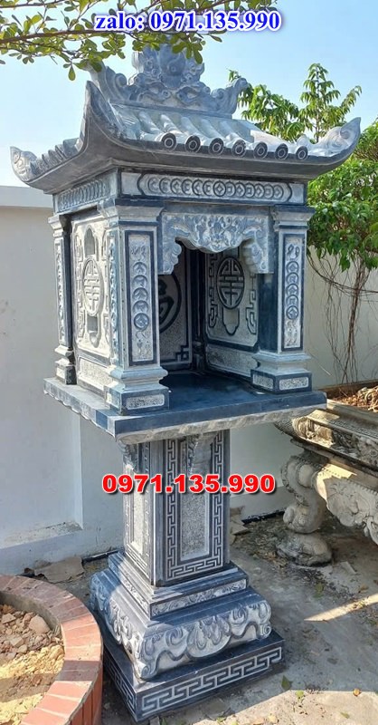 am thờ thần linh, am để tro cốt, am thờ trước nhà, kích thước am thờ, giá bán am thờ,