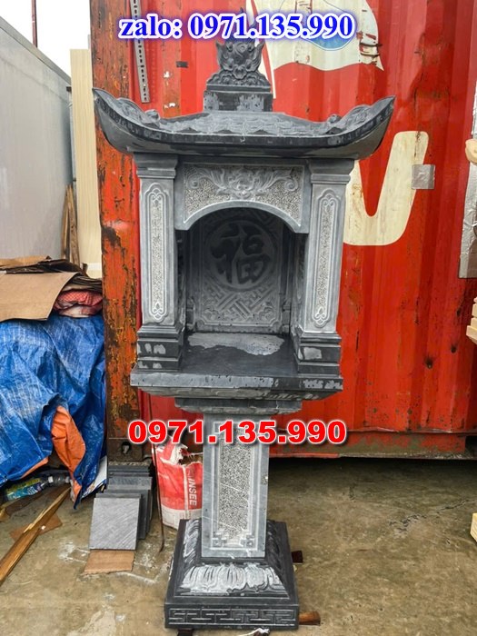 am thờ thần linh, am để tro cốt, am thờ trước nhà, kích thước am thờ, giá bán am thờ,