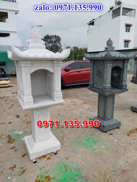 am thờ thần linh, am để tro cốt, am thờ trước nhà, kích thước am thờ, giá bán am thờ,