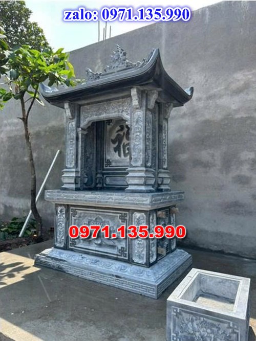 am thờ thần linh, am để tro cốt, am thờ trước nhà, kích thước am thờ, giá bán am thờ,