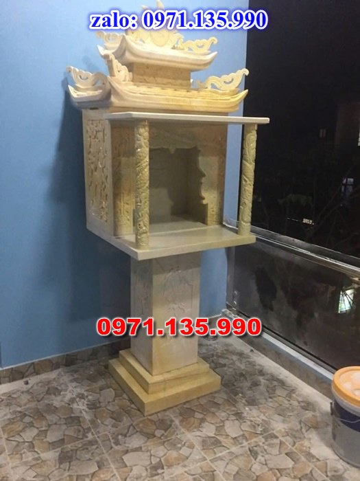 am thờ thần linh, am để tro cốt, am thờ trước nhà, kích thước am thờ, giá bán am thờ,