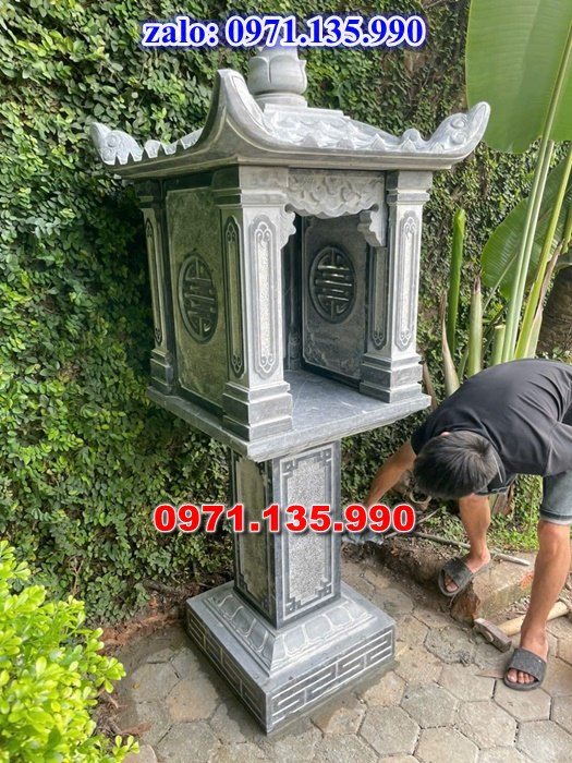 am thờ thần linh, am để tro cốt, am thờ trước nhà, kích thước am thờ, giá bán am thờ,