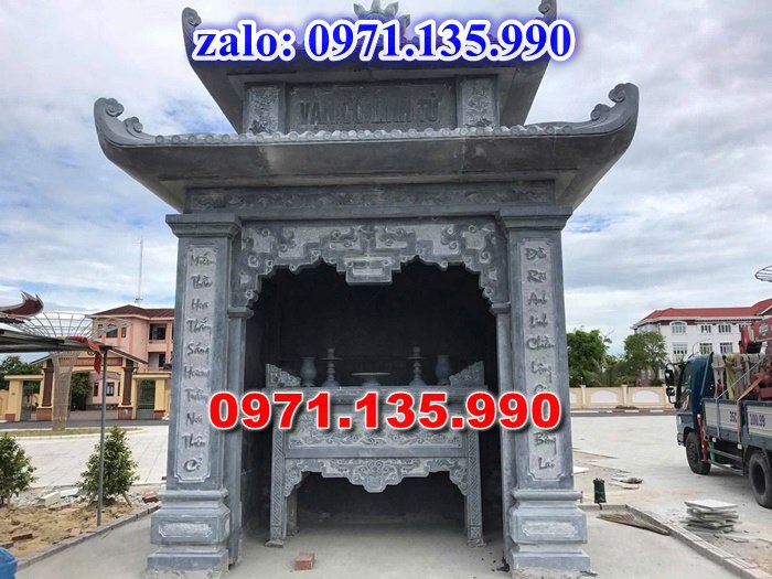 am thờ thần linh, am để tro cốt, am thờ trước nhà, kích thước am thờ, giá bán am thờ,