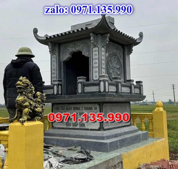 am thờ thần linh, am để tro cốt, am thờ trước nhà, kích thước am thờ, giá bán am thờ,