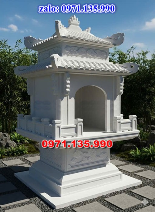 am thờ thần linh, am để tro cốt, am thờ trước nhà, kích thước am thờ, giá bán am thờ,