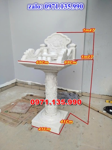 am thờ thần linh, am để tro cốt, am thờ trước nhà, kích thước am thờ, giá bán am thờ,