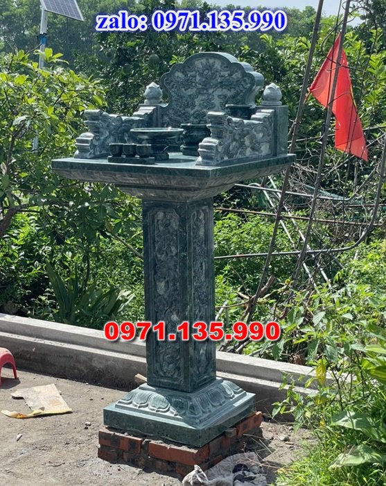 am thờ thần linh, am để tro cốt, am thờ trước nhà, kích thước am thờ, giá bán am thờ,