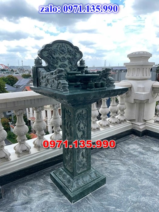 am thờ thần linh, am để tro cốt, am thờ trước nhà, kích thước am thờ, giá bán am thờ,
