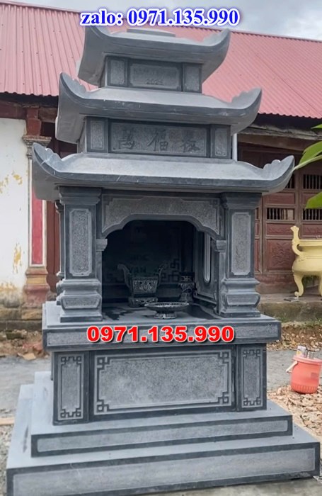 am thờ thần linh, am để tro cốt, am thờ trước nhà, kích thước am thờ, giá bán am thờ,
