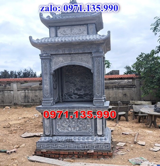 am thờ thần linh, am để tro cốt, am thờ trước nhà, kích thước am thờ, giá bán am thờ,