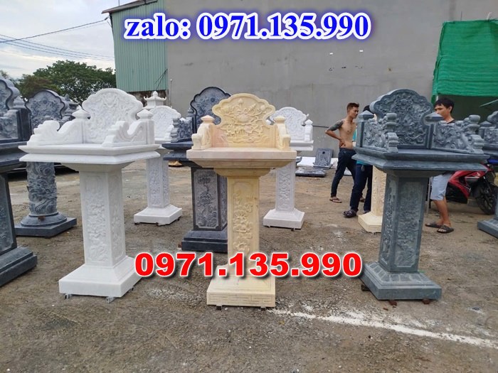 am thờ thần linh, am để tro cốt, am thờ trước nhà, kích thước am thờ, giá bán am thờ,