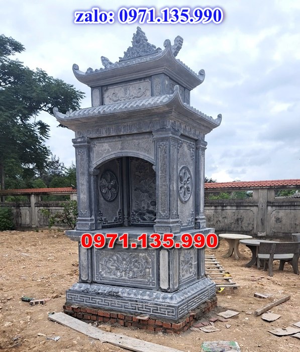 am thờ thần linh, am để tro cốt, am thờ trước nhà, kích thước am thờ, giá bán am thờ,